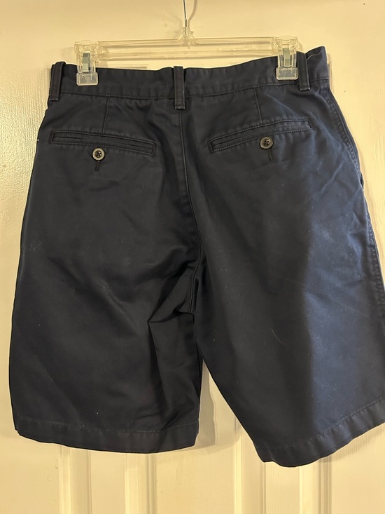 GAP Men's Navy Classic Cotton Shorts - Picture 2 of 5
